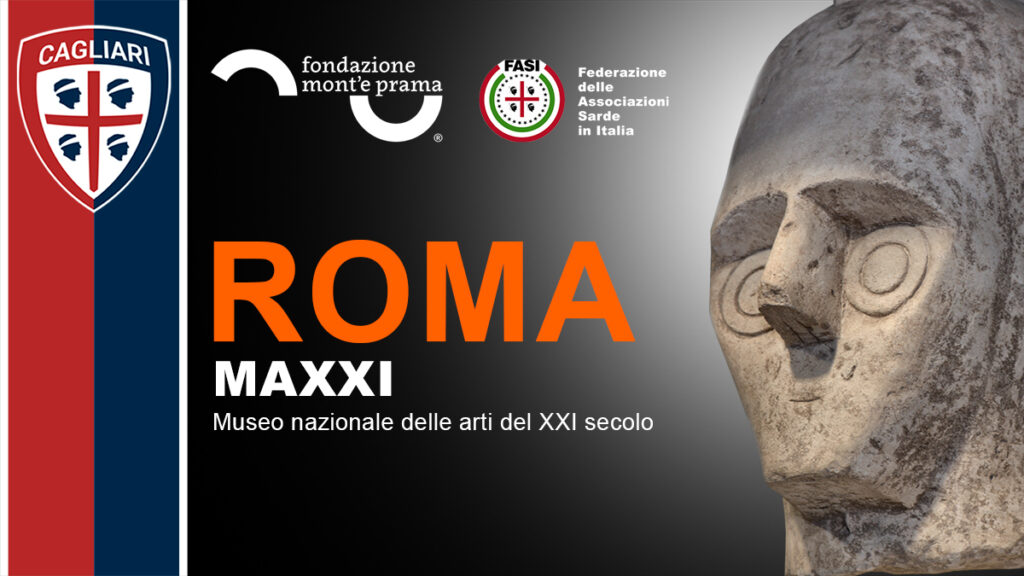 Al Maxxi, Museo nazionale delle arti del XXI secolo, in occasione di Lazio-Cagliari